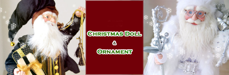 クリスマスドール サンタ人形 クリスマスインテリア クリスマス置物 オブジェ
