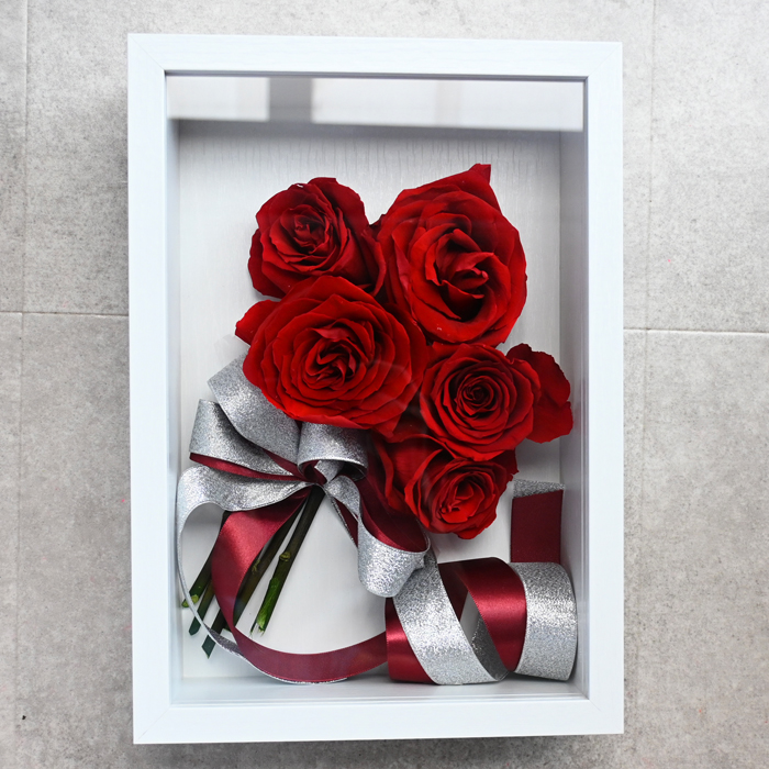 花の保存　5.6本おすすめシンプル大フレーム