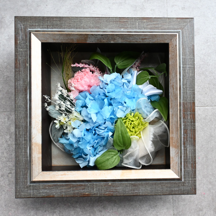 花の保存・大き目直系12花おすすめアンティークブラウン