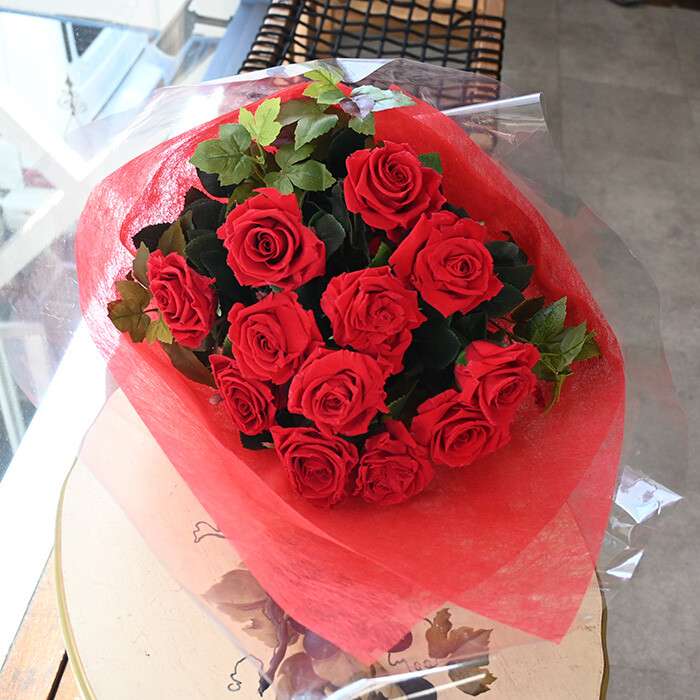 プリザーブドの花束リメイク