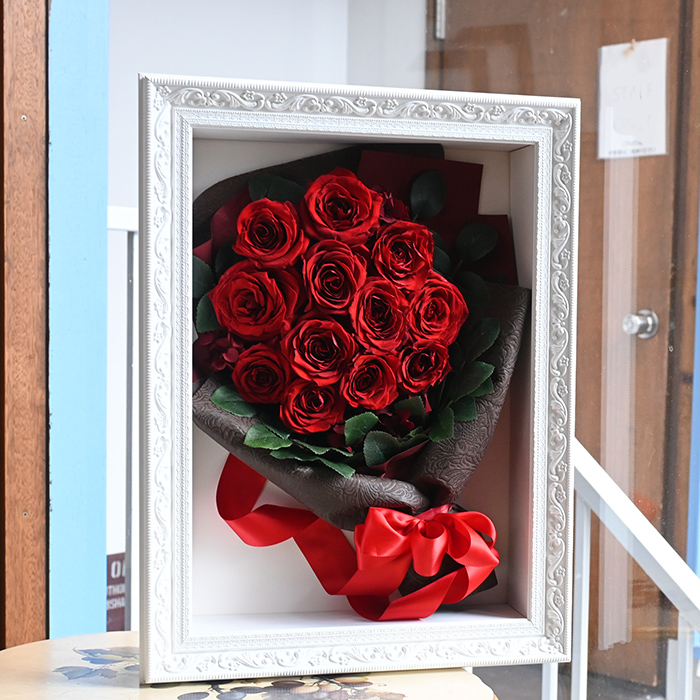 花の保存・A3サイズ元の花束のように