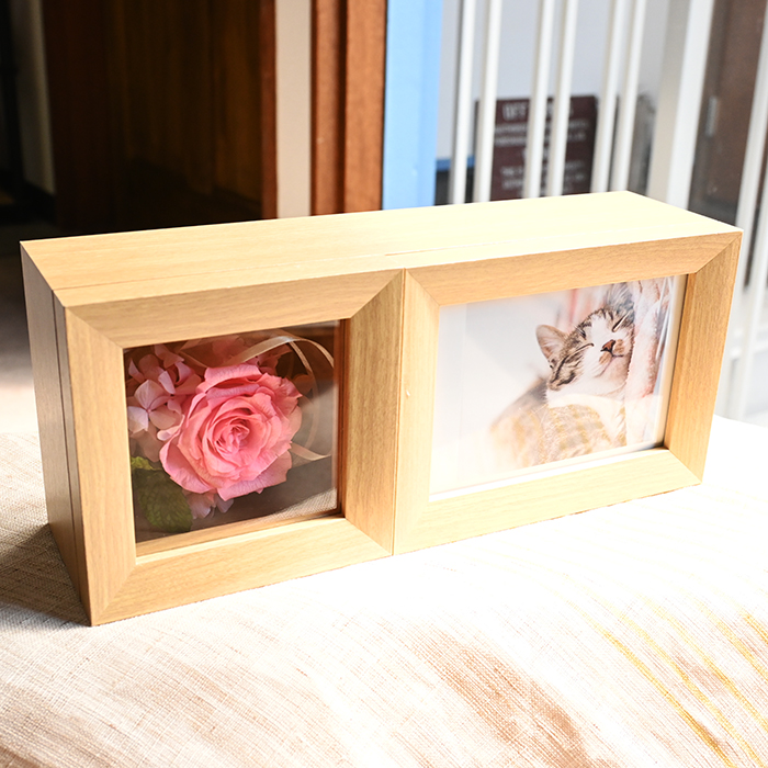 花の保存・ロングメモリアルフォトフレーム