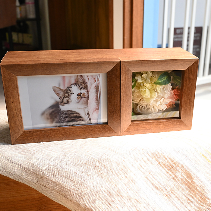 花の保存・ロングメモリアルフォトフレーム