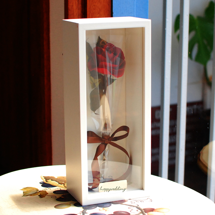 花の保存・ボックスロングホワイト