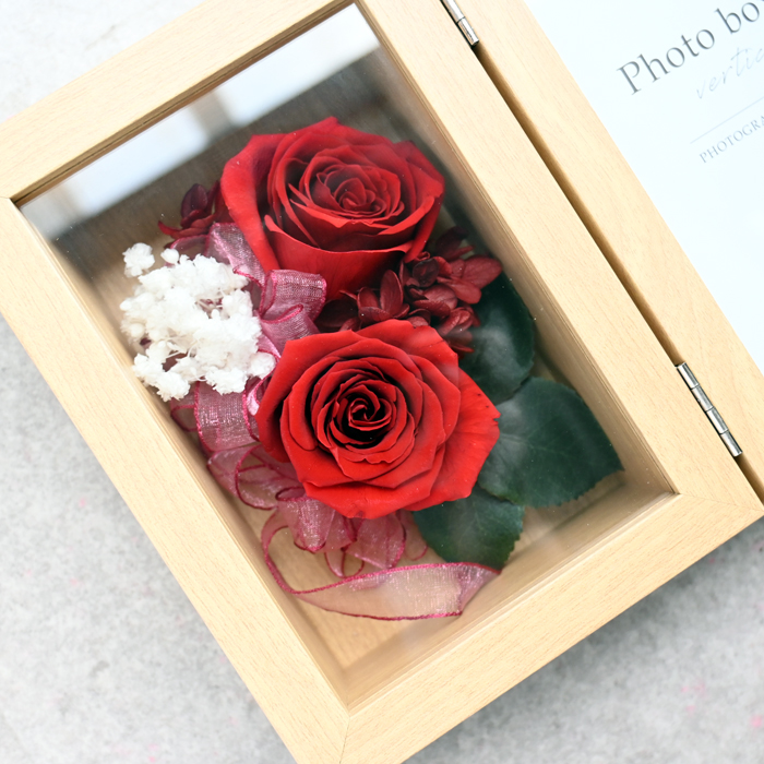 花の保存・Mフォトフレーム数花デザイン