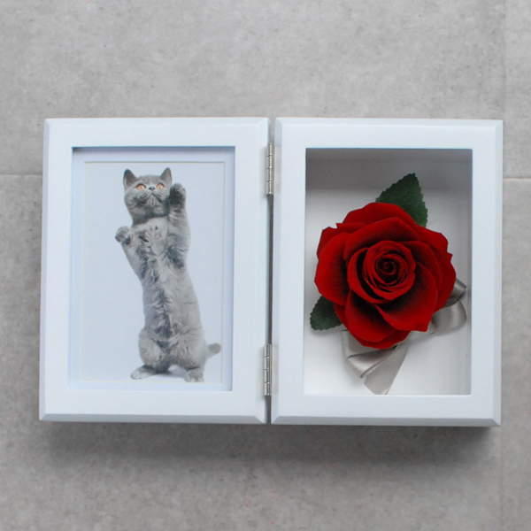 花の保存:Sサイズフォトフレーム1花用