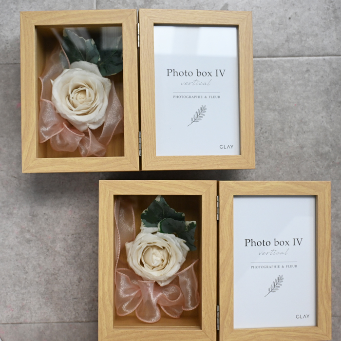 花の保存:Sサイズフォトフレーム1花用