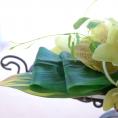 光触媒　アートフラワー(造花)・高品質シンビグレースH30cm横幅65cm