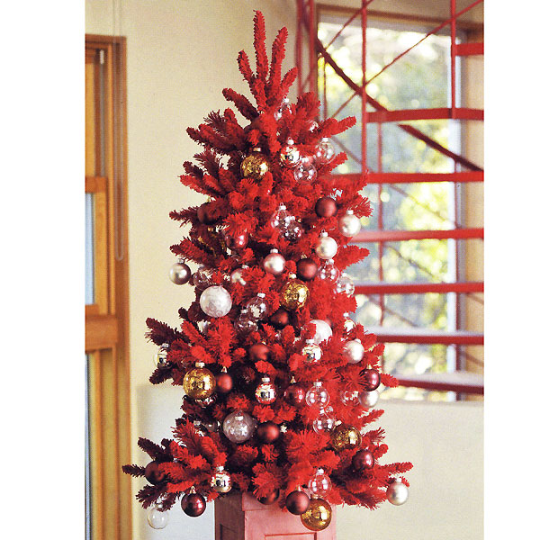ハナコドットフラワー 87co クリスマスツリー レッドフロックコンテナツリー 1 55m Ax送料無料