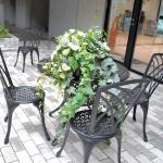 光触媒アートフラワー・観葉植物大き目アレンジ　H110×直径約0cm
